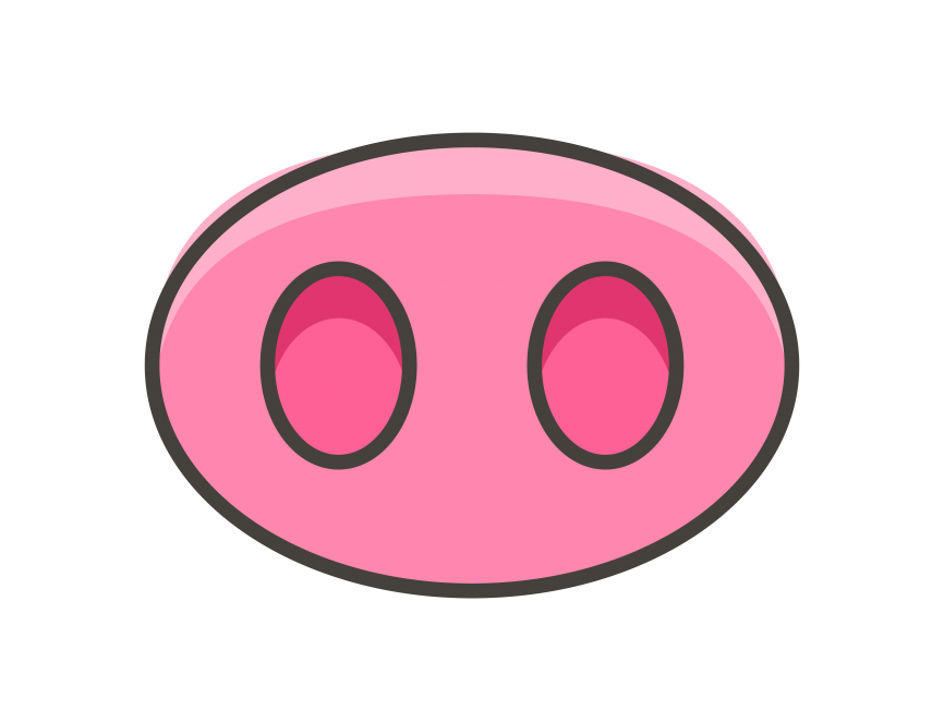 Pig Nose Emoji Icon