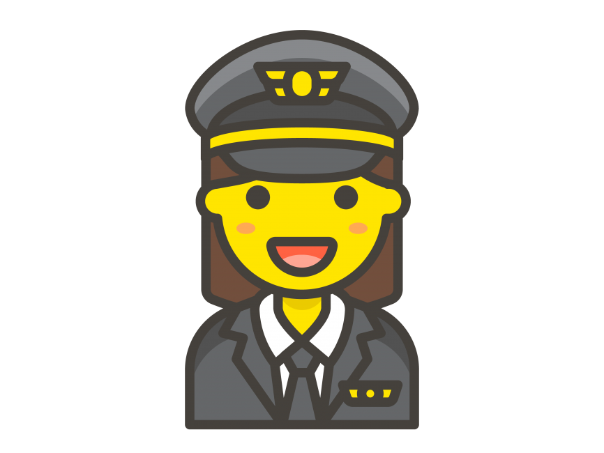 Pilot Woman Emoji