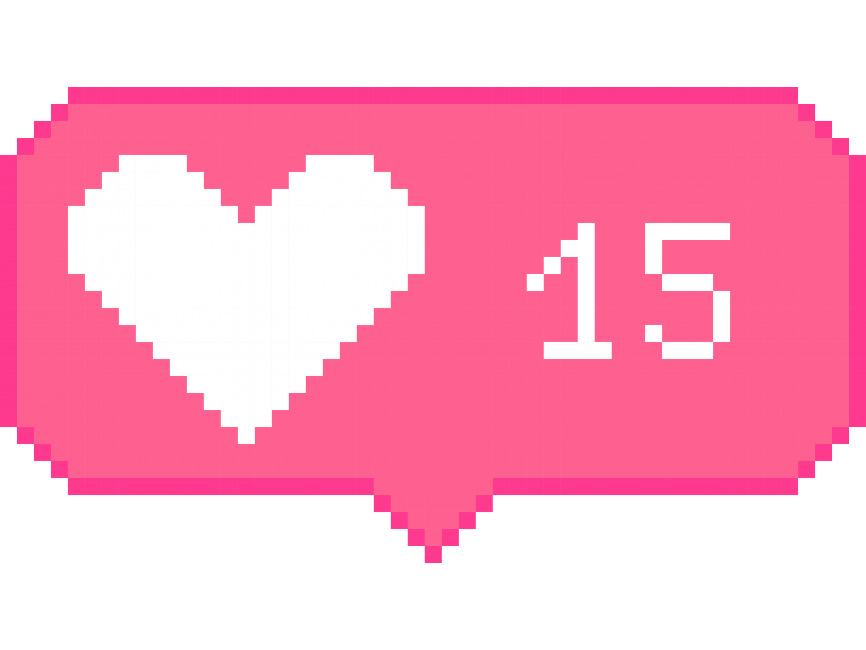 Pixel Art Social Media