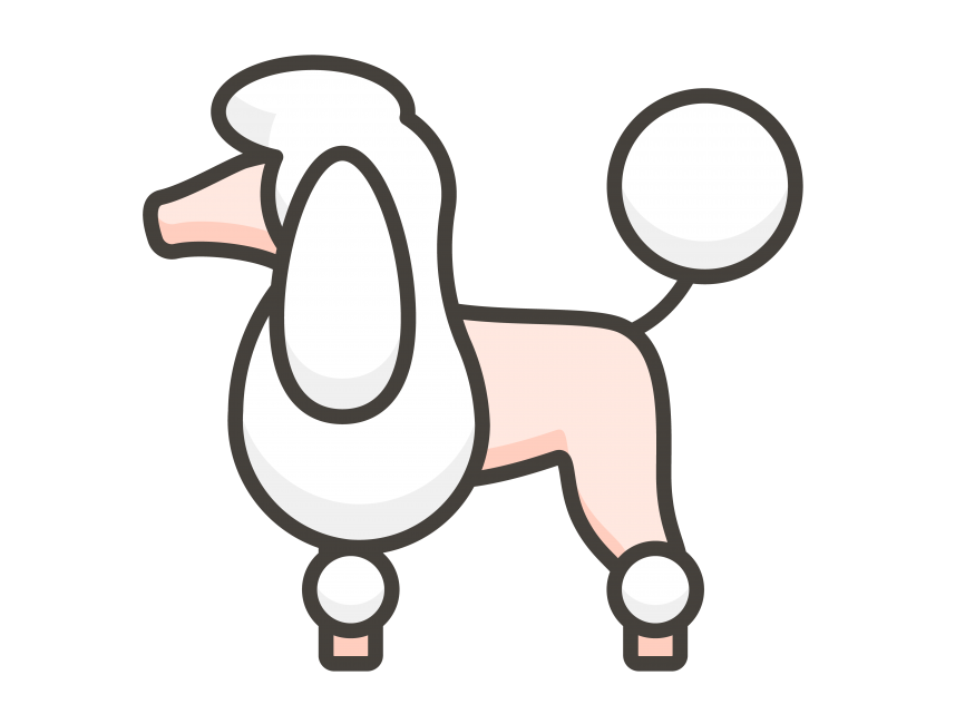 Poodle Emoji