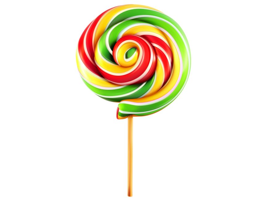 Rainbow Lollipop