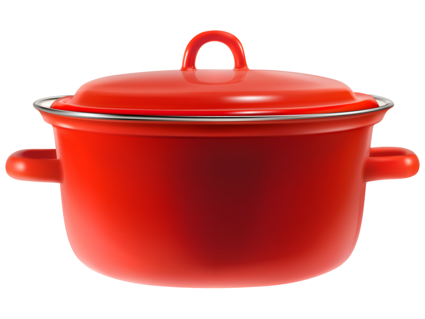 Red Cooking Pot