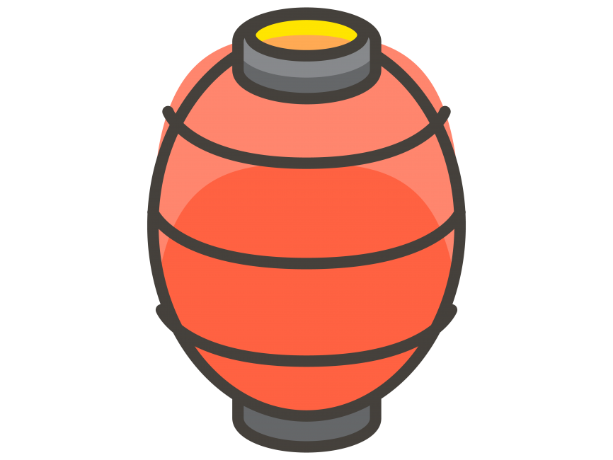 Red Paper Lantern Emoji