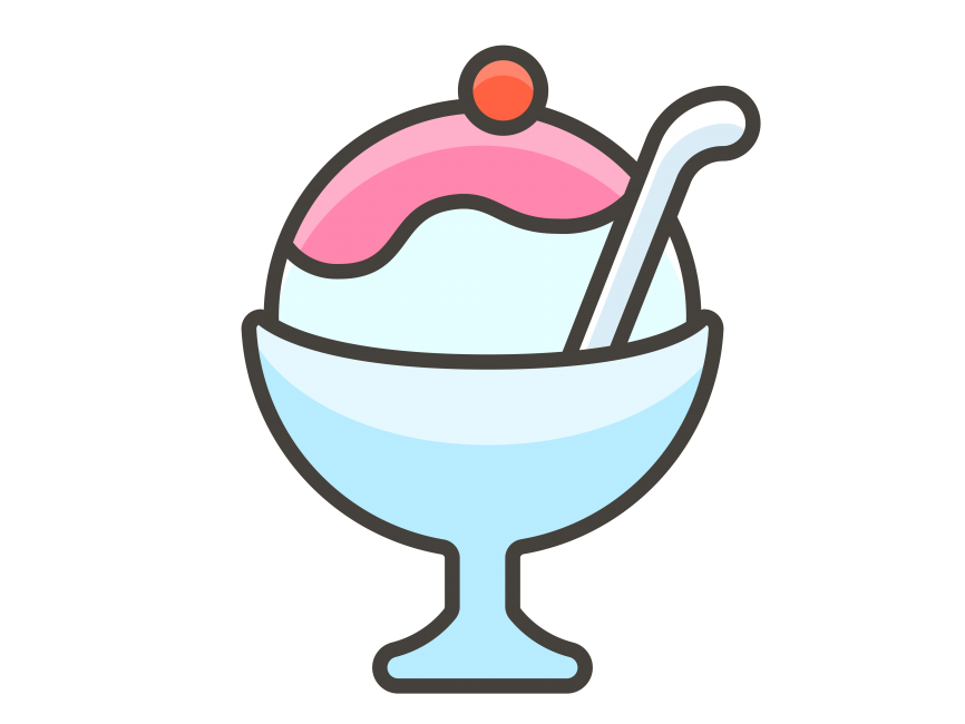 Shaved Ice Emoji Icon