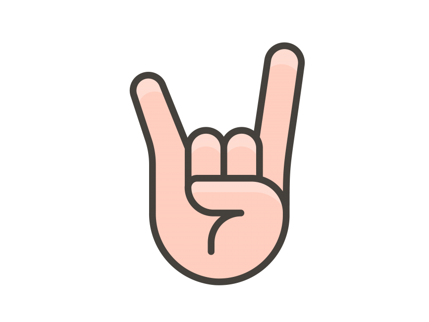 Sign of the Horns Emoji