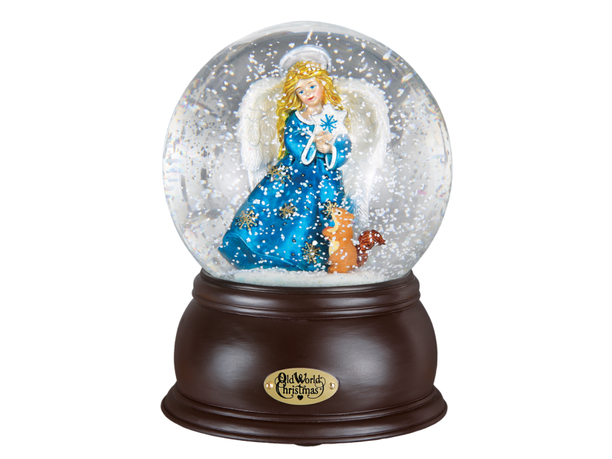Snowflake Angel Snow Globe