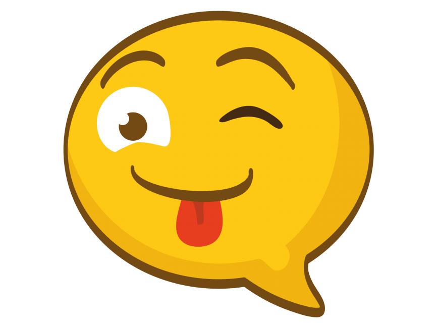 Speech Bubble Shaped Emoji