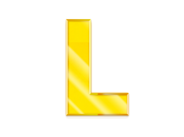 3D Letter L