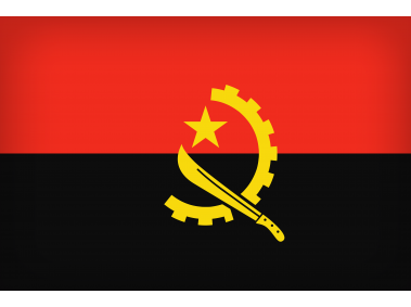 Angola Large Flag