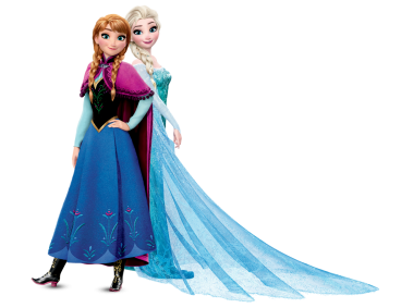 Anna and Elsa Frozen