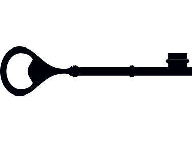 Antique Keys Silhouette