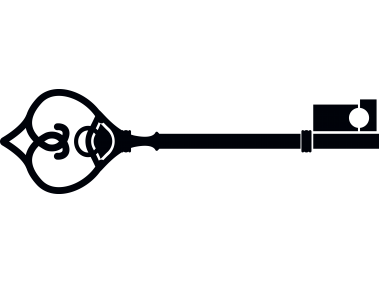 Antique Keys Silhouette
