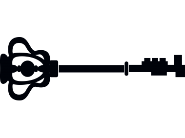 Antique Keys Silhouette