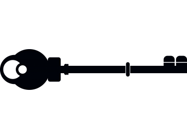 Antique Keys Silhouette