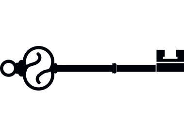 Antique Keys Silhouette