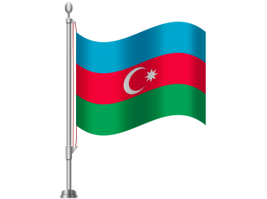 Azerbaijan Flag
