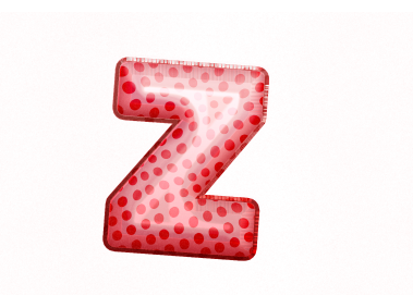 Balloon Style Letters z