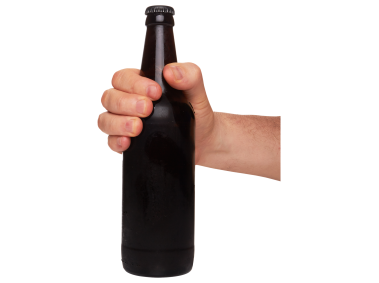 Beer Bottle in Hand