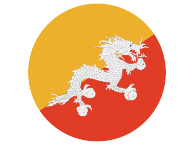 Bhutan Flag Icon
