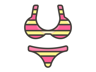 Bikini Emoji Icon