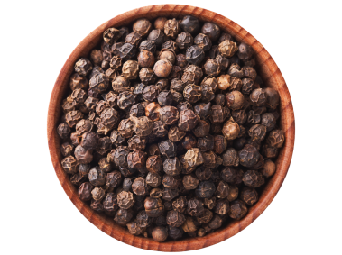Black Pepper in Bowl