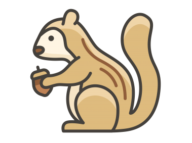 Chipmunk Emoji Icon