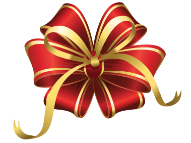 Christmas Red Decorative Bow