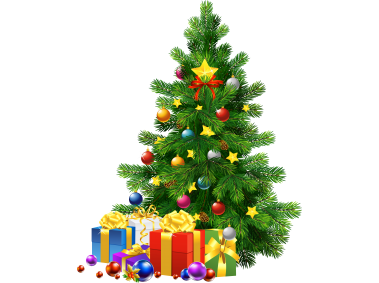 Christmas Tree with Gifts