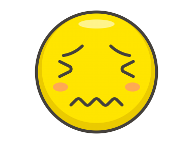 Confounded Face Emoji