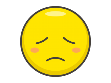 Disappointed Face Emoji
