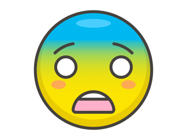 Fearful Face Emoji