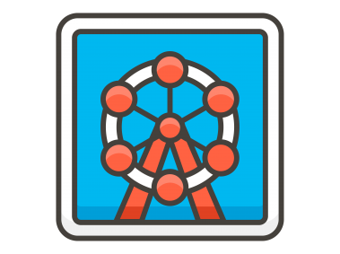 Ferris Wheel Emoji Icon