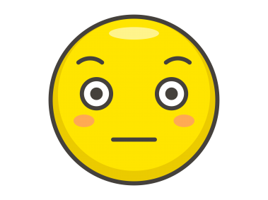 Flushed Face Emoji