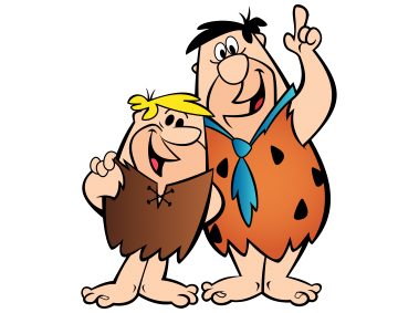 Fred Flintstone and Barney Rubble