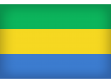 Gabon Large Flag
