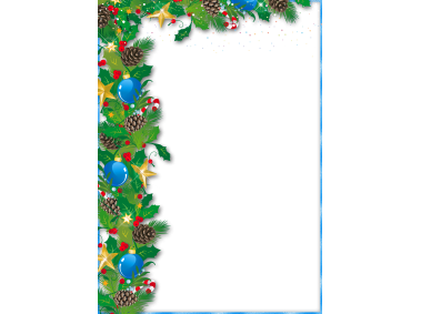 Gold Christmas Photo Frame