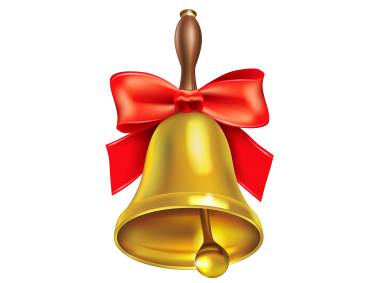 Gold School Bell 