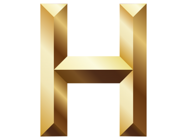 Golden H Character