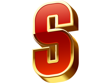 Golden S Letter