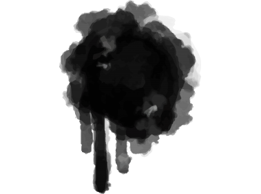 Grunge Ink Splashes and Stains