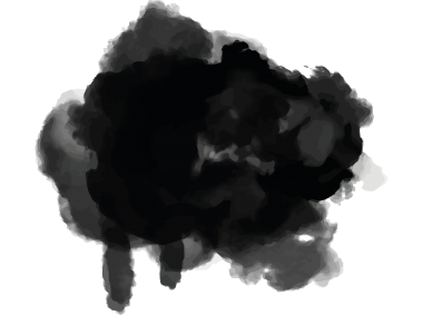 Grunge Ink Splashes and Stains