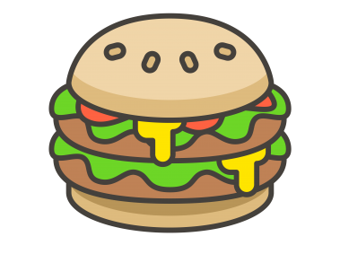 Hamburger Emoji Icon