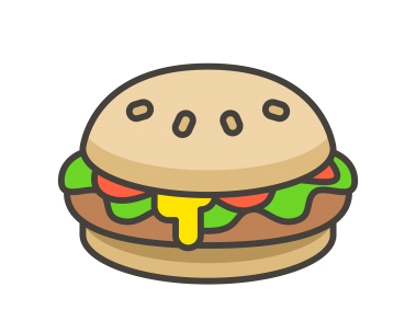 Hamburger Emoji Icon