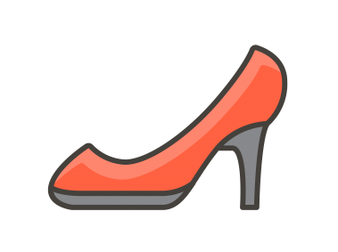 High Heeled Shoe Emoji Icon