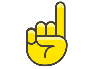 Index Pointing Up Emoji