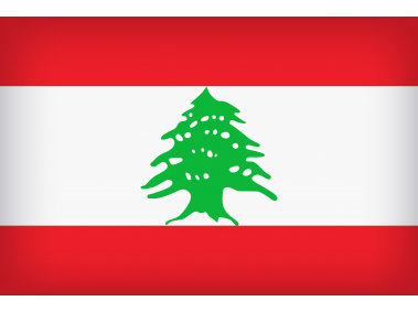 Lebanon Large Flag