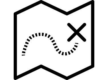 Map Line Icon