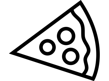 Pizza Line Icon