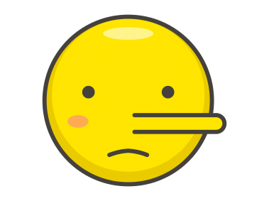 Lying Face Emoji