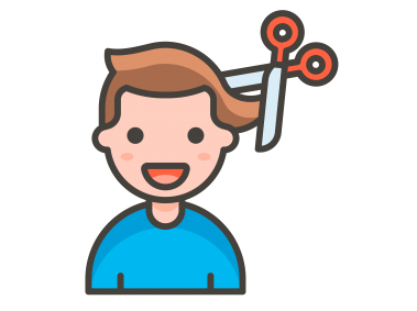 Man Getting Haircut Emoji